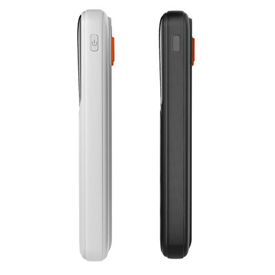 Un buen precio. 10000mAh Banco de energía de plástico PD con indicador LED de carga rápida universal en línea