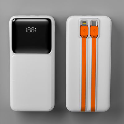 Un buen precio. OEM/ODM Banco de energía de cable incorporado Mini Banco de energía con cable incorporado en línea