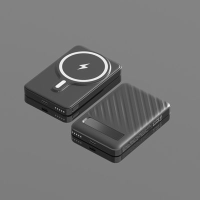 Un buen precio. Banco de energía de teléfono magnético portátil personalizado Banco de energía magnético de 5000 mAh en línea