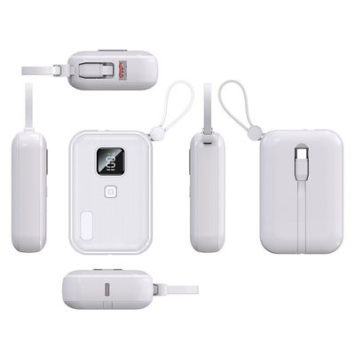 Un buen precio. OEM 180g Banco de energía móvil 10000mah Mini con tipo de batería 21700 en línea