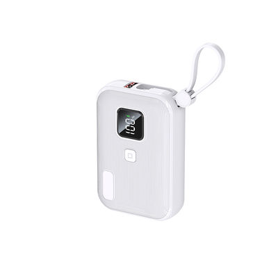 Banco de energía portátil ABS de 10000 mAh PD22.5W con tipo de batería 21700
