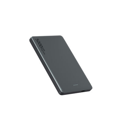 Banco de energía magnética con salida inalámbrica de 5W/7.5W Absorción azul blanca Capacidad de 5000mAh
