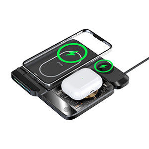 Un buen precio. ODM OEM Powerbank Cargador inalámbrico 110-205KHz Frecuencia de carga Distancia de carga de 2 a 8 mm en línea