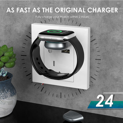 Banco de energía de litio de plástico Tipo C Conectividad 1000mAh Capacidad para Smartwatch