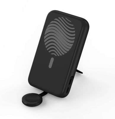 Un buen precio. Tipo C Reloj inteligente negro Banco de energía 10000mAh Capacidad Conectividad universal en línea