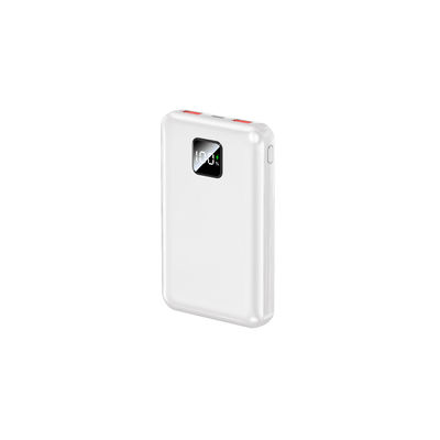 Potente PD 20W 22.5W ABS PC Banco de energía portátil con batería de 10000mah