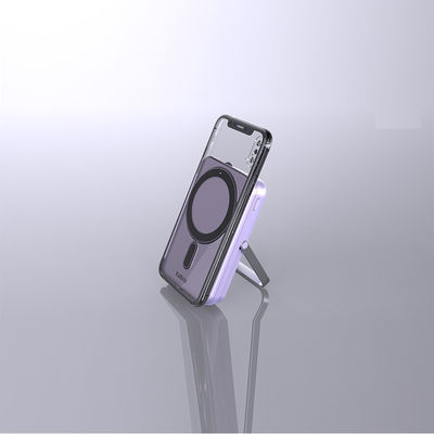 Banco de energía de imán inalámbrico con batería de polímero Li de salida de tipo C 15W 5V3A