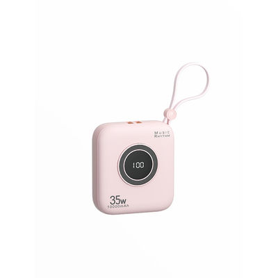 Banco de energía de carga súper rápida 10000mah Mini Tipo C 5V/2.4A Carga inalámbrica 5W 7.5W