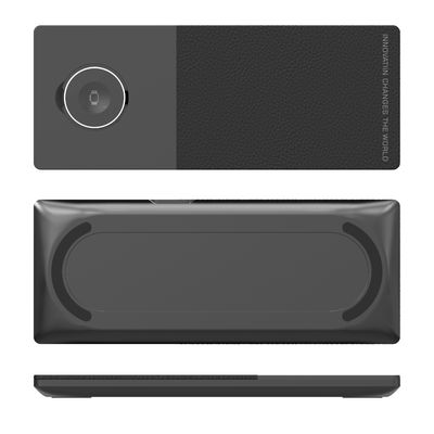 Cargador inalámbrico rápido de oficina 3 en 1 150g con capacidad de carga por cable tipo C