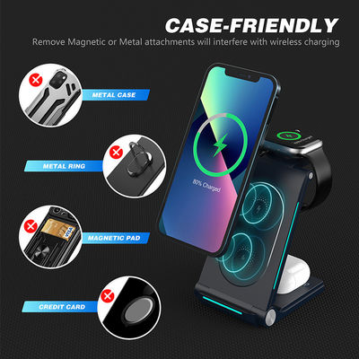 Banco de energía multicolor Banco de energía inalámbrico ABS PC Interfaz tipo C DC 5V 2A 9V 1.8A Potencia de carga