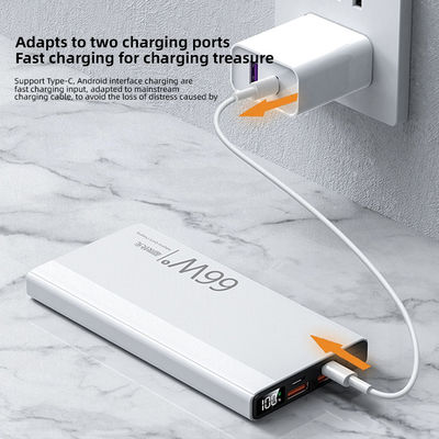 OEM ODM PD Power Bank de carga rápida Tipo C Cargador portátil a prueba de fuego