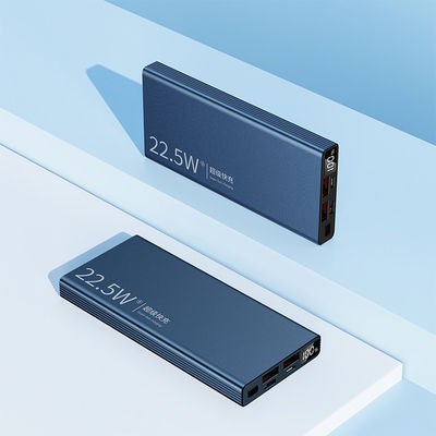 Banco de energía de células de polímero de compatibilidad universal de 10000 mAh con salidas de tipo C y micro