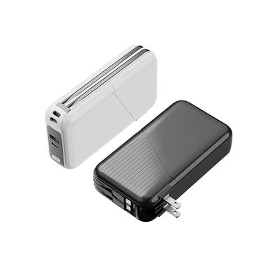 Un buen precio. 20000mAh Banco de energía de pared de enchufe blanco para dispositivos múltiples en línea