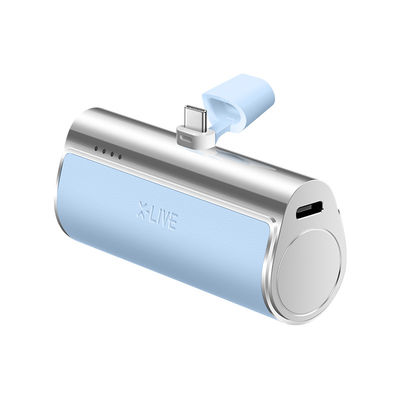 Un buen precio. Mini Banco de energía de cuero 4500mAh 5V 2.1A de salida Banco de energía de regalo para taco de cola en línea