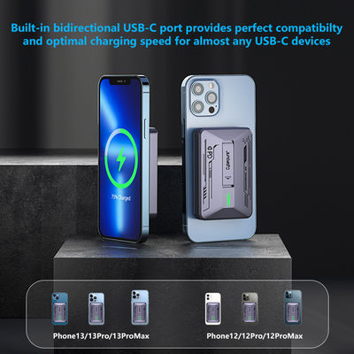 Un buen precio. Banco de energía de carga inalámbrica rápida de 5000 mAh OEM/ODM Banco de energía magnético en línea