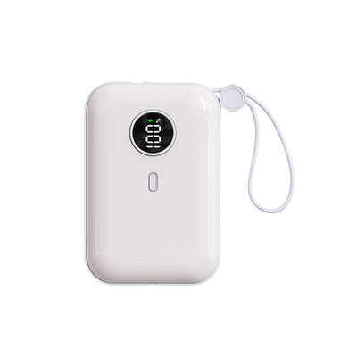 Un buen precio. PD22.5W Banco de energía universal de carga rápida con cable de tipo C PD20W incorporado en línea