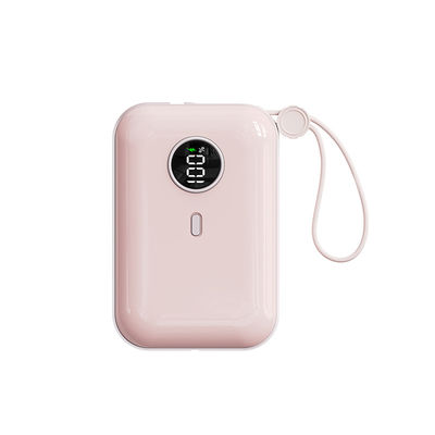 Un buen precio. Compatibilidad universal Mini Power Bank con cable de relámpago en línea