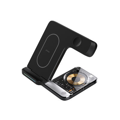 Un buen precio. OEM ODM Estación de carga inalámbrica de tres en uno para iPhone Samsung AirPods en línea