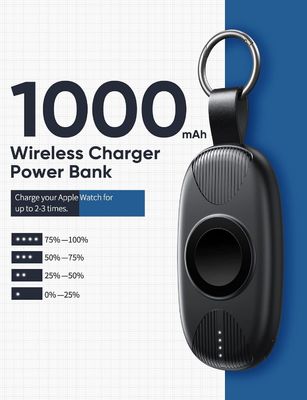 Un buen precio. 1000mah Smartwatch Banco de energía Tipo C Conectividad Compatibilidad universal en línea