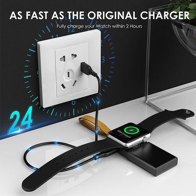 Un buen precio. Banco de energía portátil de 1000 mAh, Banco de energía de plástico Iwatch Tipo C Conectividad en línea