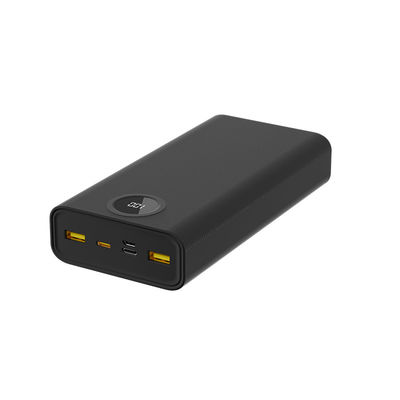 Un buen precio. Banco de energía de 30000 mAh con indicador LED de salida PD22.5W y protección contra sobrecarga en línea