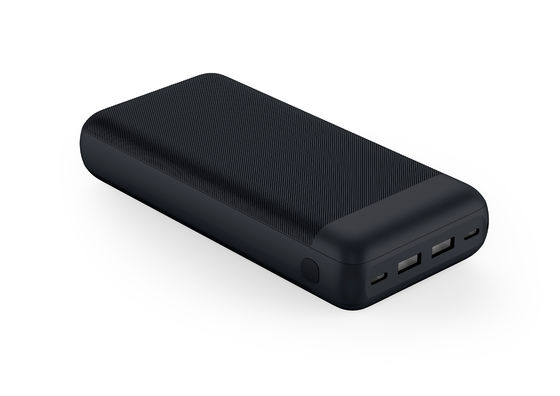 Un buen precio. Banco de energía PD blanco negro carga rápida 22.5W ABS Banco de energía PC carcasa mate en línea