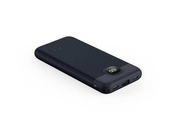 Un buen precio. Banco de energía azul blanco 10000mAh PD 20W con carga MICRO 5V/2A en línea