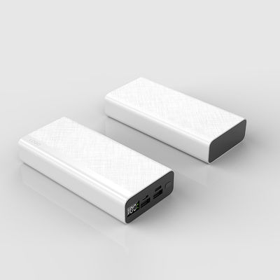 Un buen precio. Banco de energía ABS PC a prueba de fuego Banco de energía OEM de carga rápida 20000mAh en línea